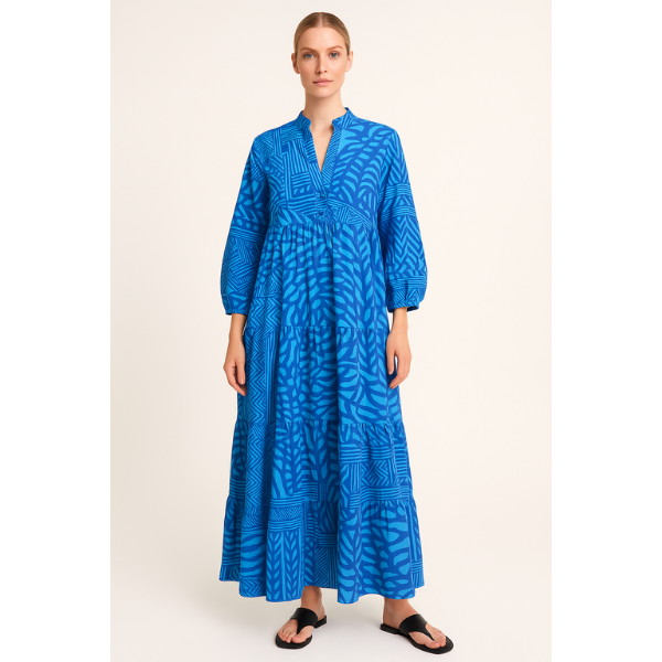Inga - Colored and Airy Maxi Dress