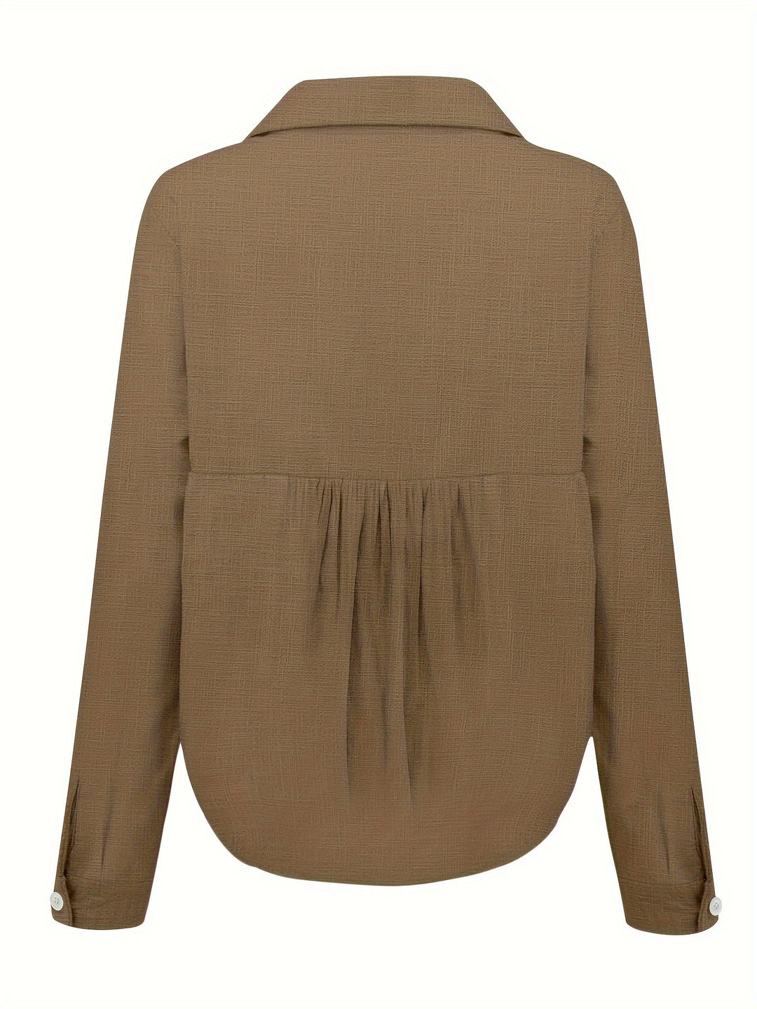 Elise - Long Sleeve Linen Shirt