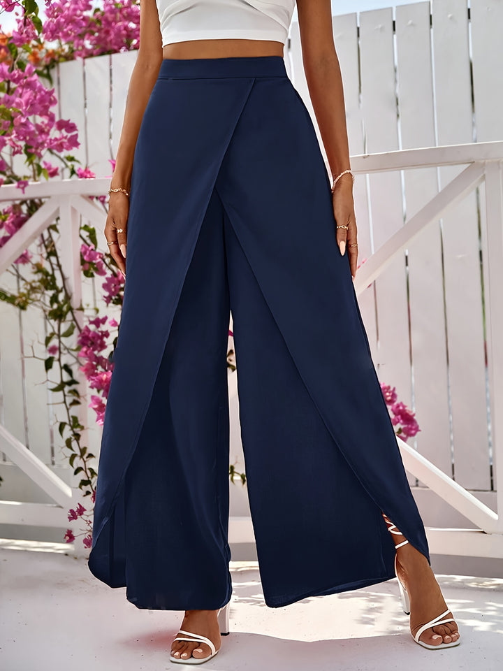 Luna – Wrap Wide-Leg Pants