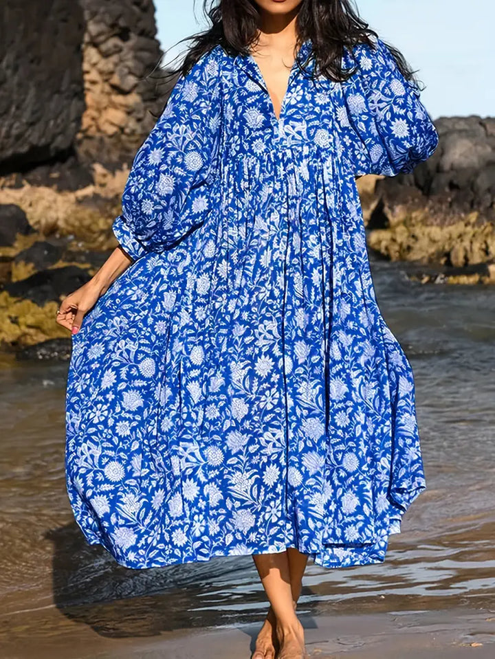 Valeria - Floral Ruched Dress