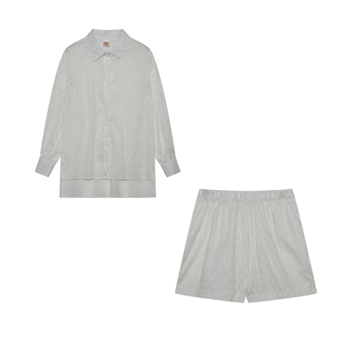 Maude - Chic Shirt & Shorts Set