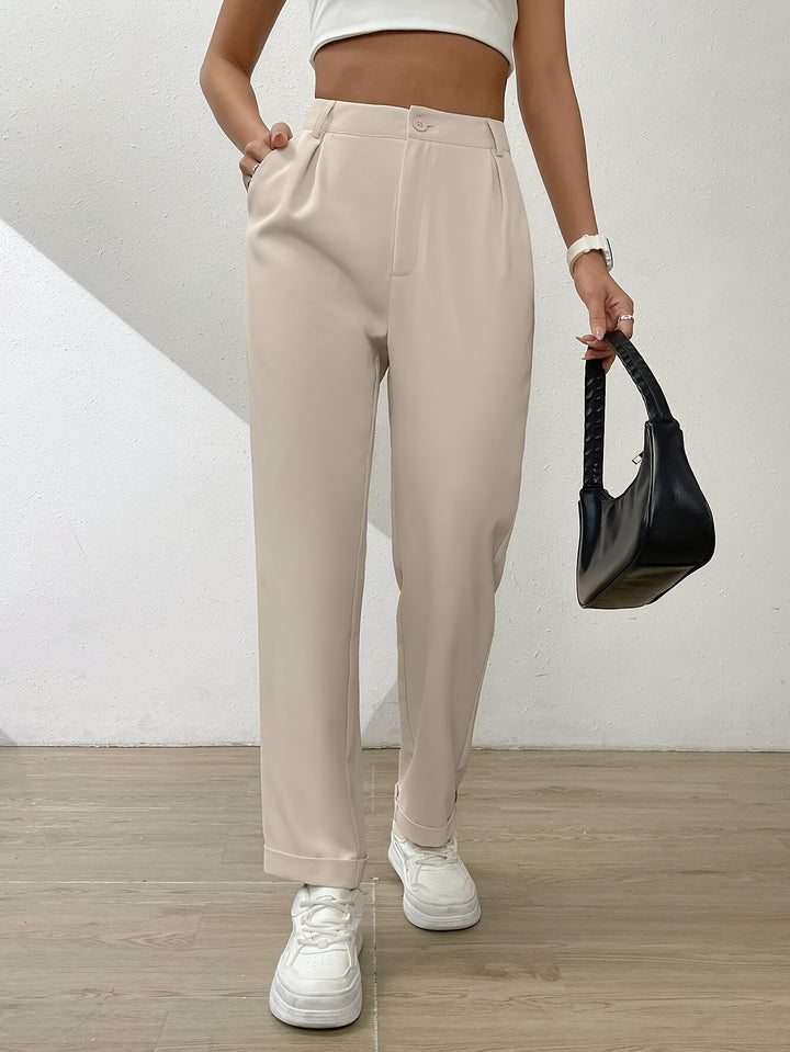 Elise – Casual Straight-Leg Pants