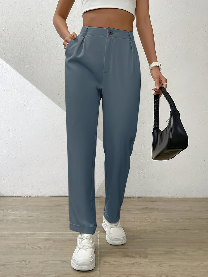 Elise – Casual Straight-Leg Pants