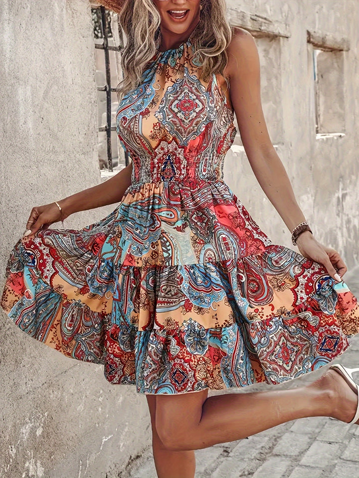 Isabella | Halter Dress