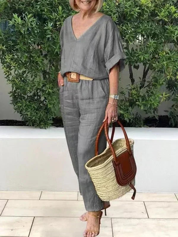 Claire - Luxe Relaxed Twee-delige Outfit