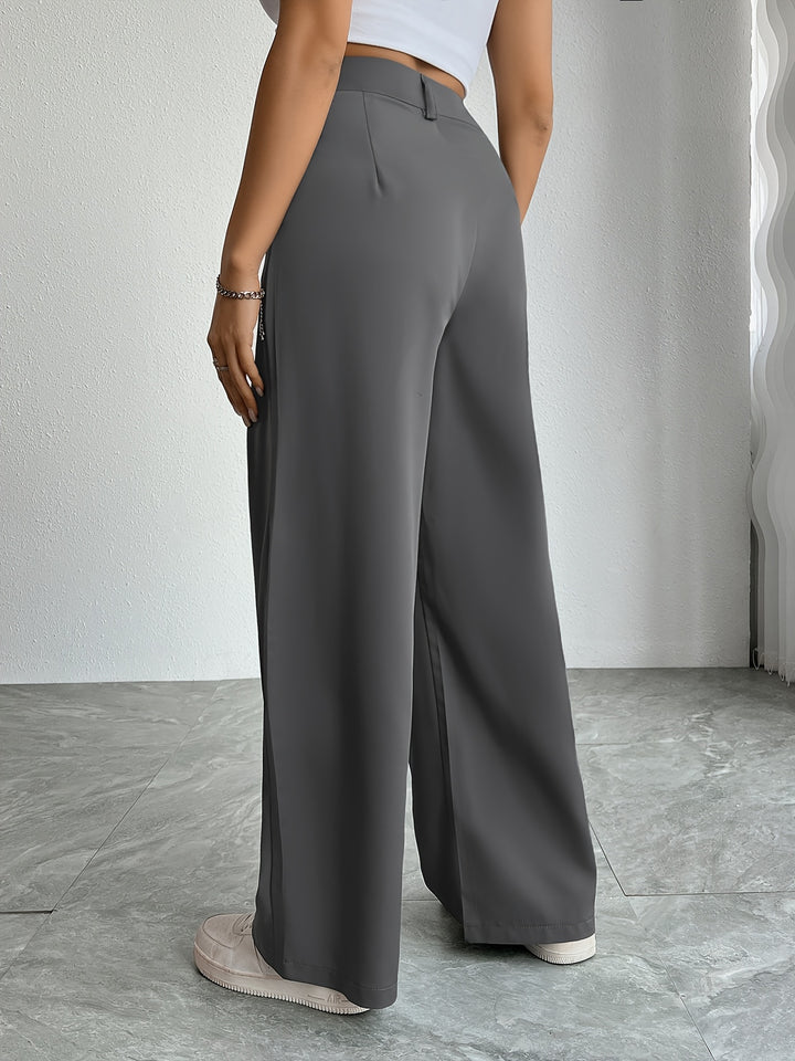 Vivian – Pleated Wide-Leg Suit Pants