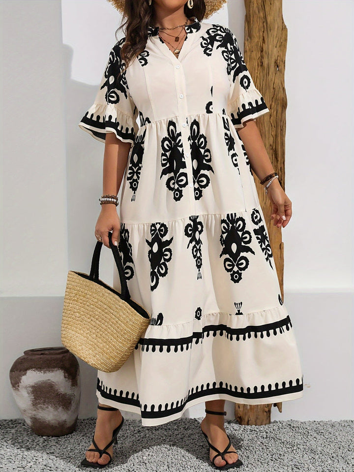Elena - Floral Maxi Dress