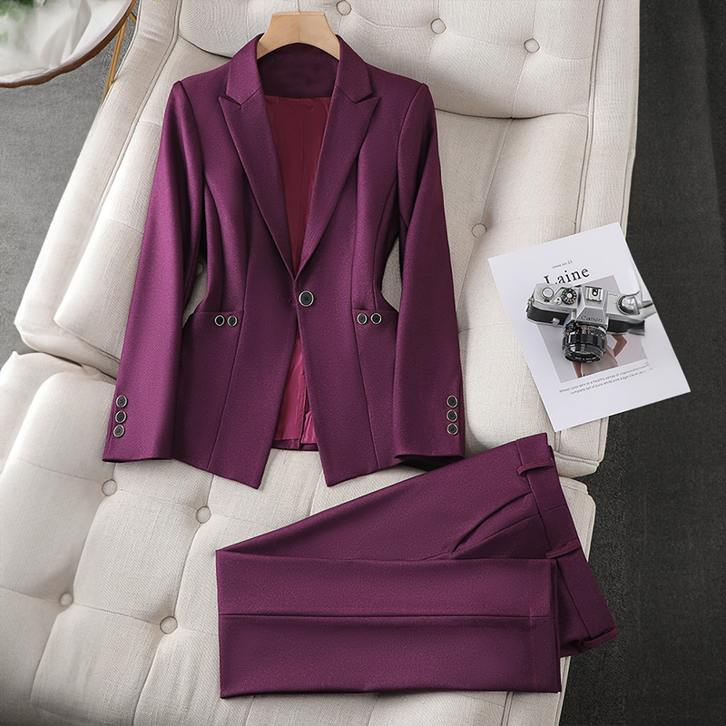 Valerienne - Elegant Blazer Ensemble
