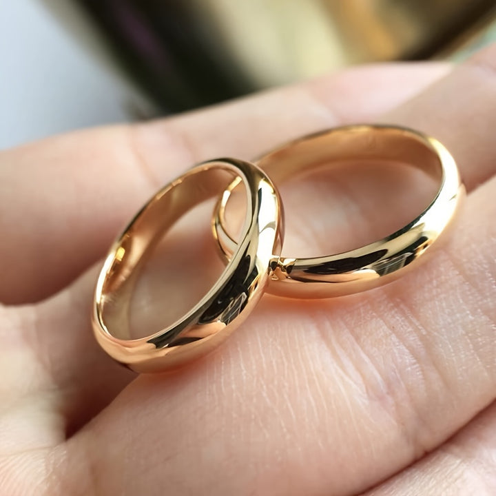 Nova – Classic Gold Band Ring