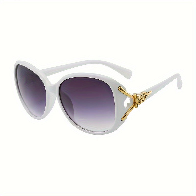 Luna - Circular Eye Sunglasses