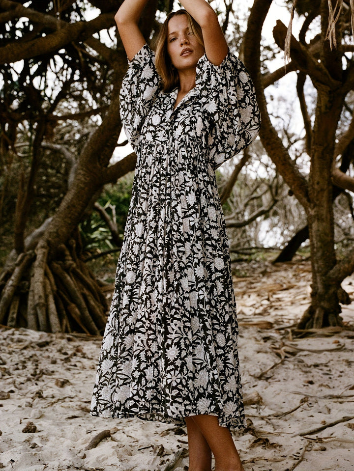 Valeria - Floral Ruched Dress
