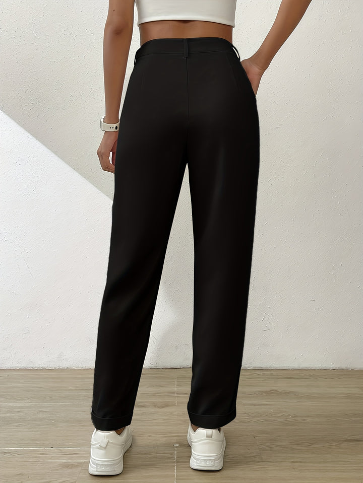 Elise – Casual Straight-Leg Pants