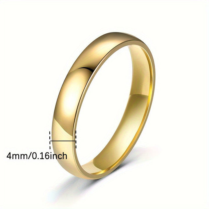 Nova – Classic Gold Band Ring