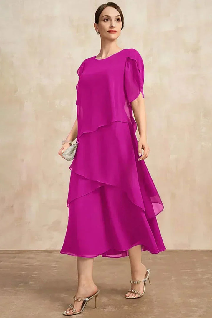 Celestia | Classic Chiffon Dress