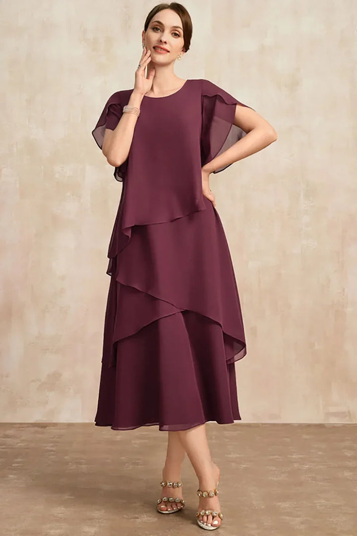 Celestia | Classic Chiffon Dress