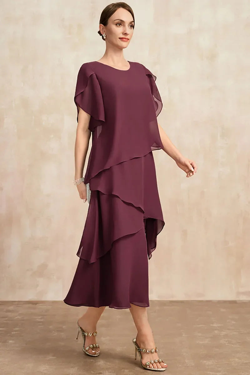 Celestia | Classic Chiffon Dress