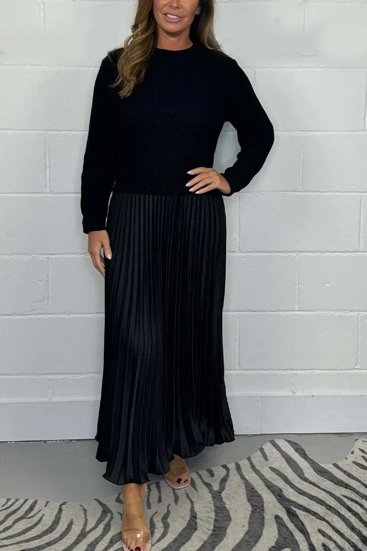 Kirstin - Elegant Pleated Two-Piece Set
