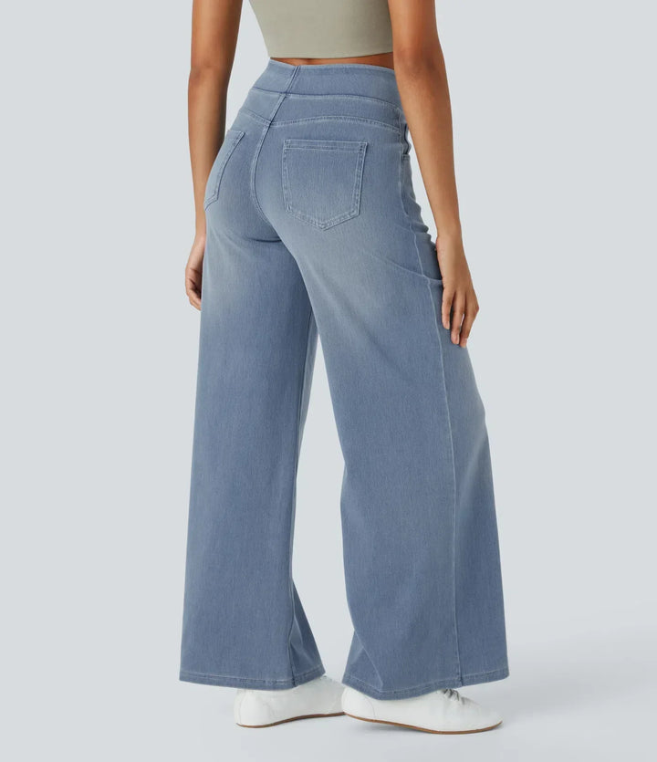 Evie - Comfy Elastic High Waist Pants