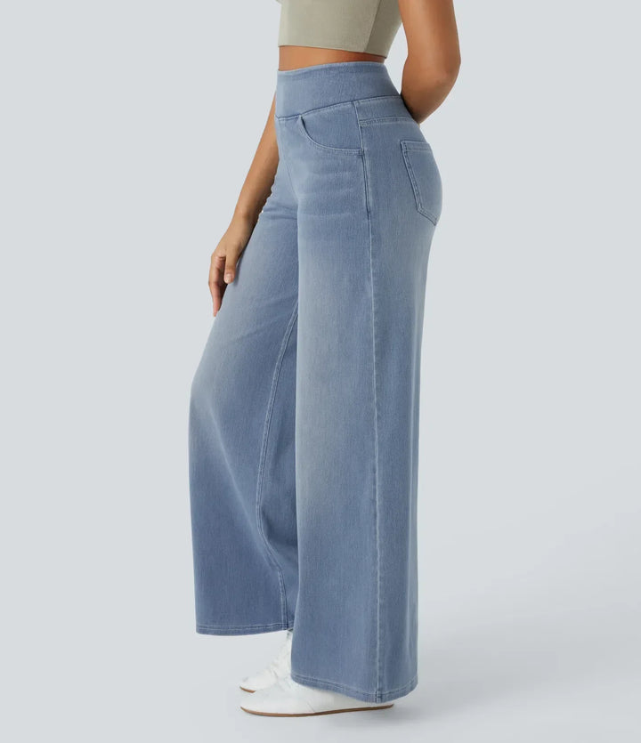 Evie - Comfy Elastic High Waist Pants