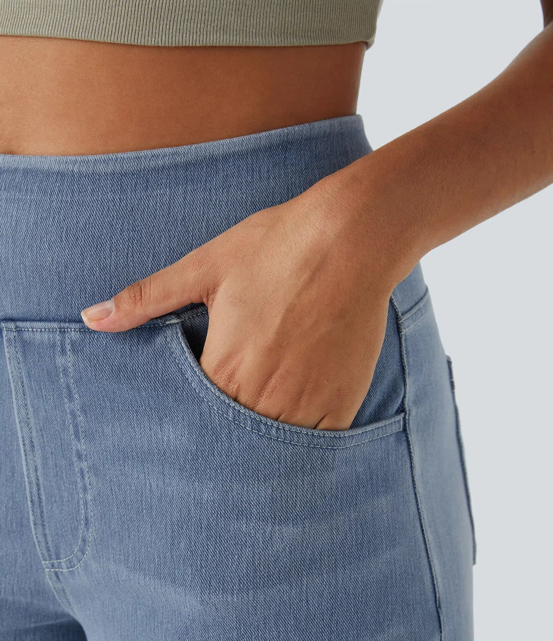 Evie - Comfy Elastic High Waist Pants