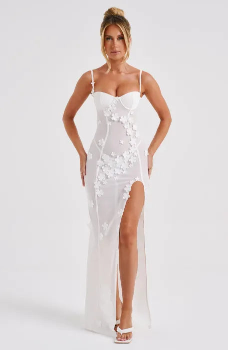 Noemi Maxi Dress - Ivory