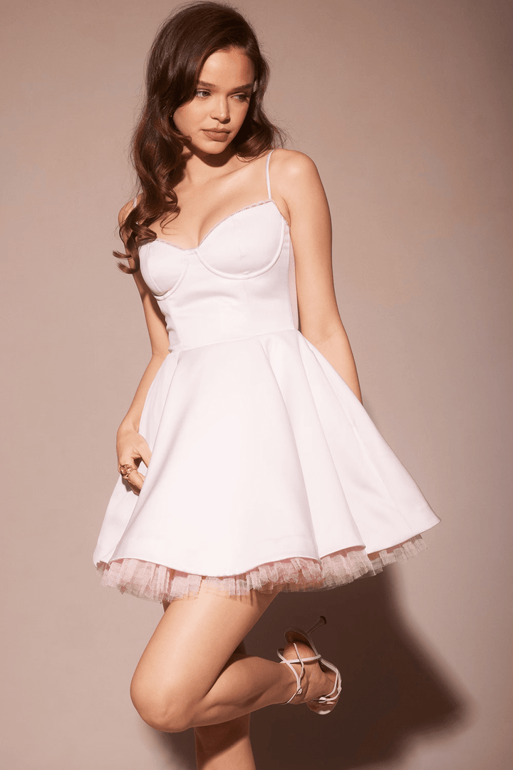 Selena Mini Dress - Pink