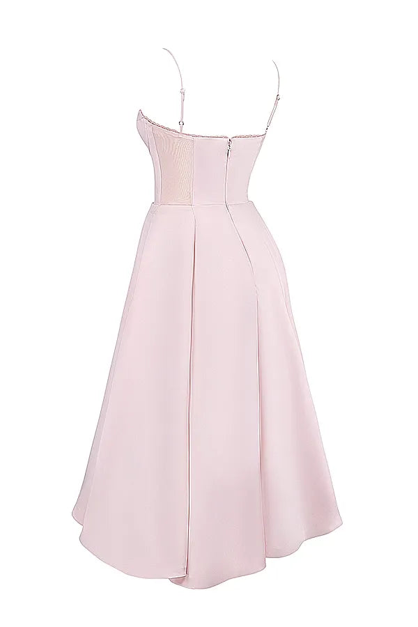 Selene Midi Dress - Blush