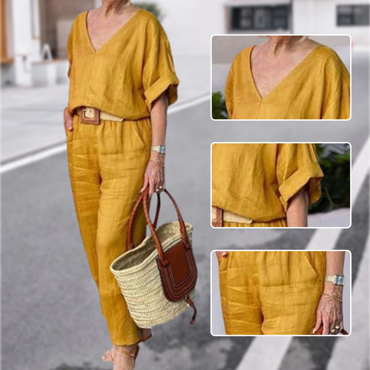 Claire - Luxe Relaxed Twee-delige Outfit