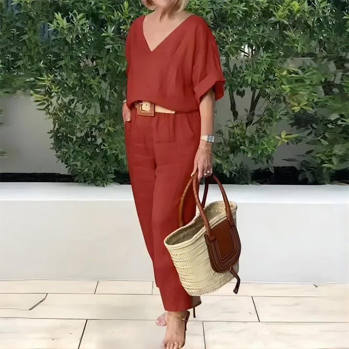 Claire - Luxe Relaxed Twee-delige Outfit